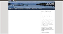 Desktop Screenshot of petruskajak.com